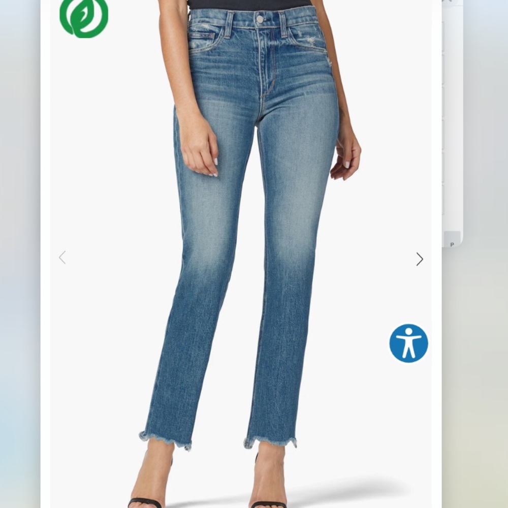 NWT Joe’s The Luna High Rise Cigarette Ankle